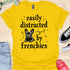 Easily distracted by frenchies - V12 - The Stars T-Shirt